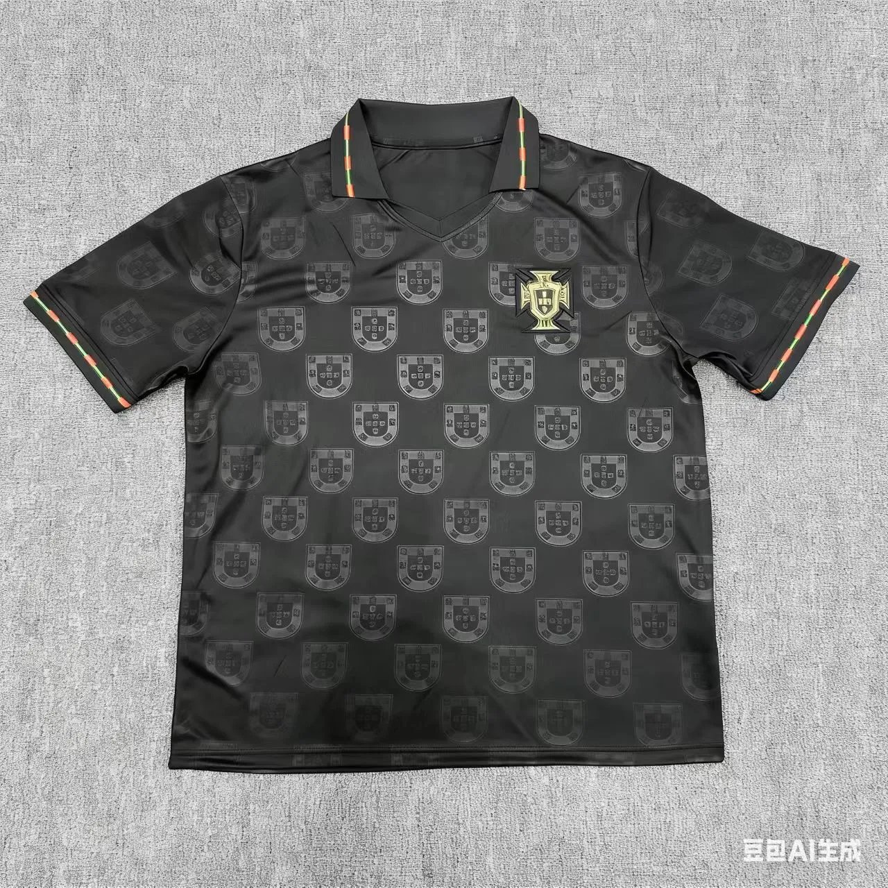 Design Mexico National Team Away Jersey Black Green White Jersey - 21
