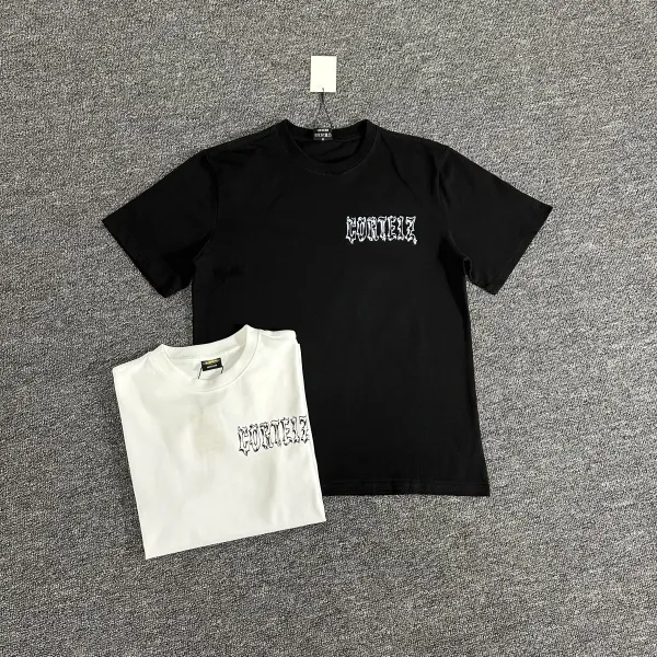 Design Four Stars Island Logo Black T-Shirt - 17