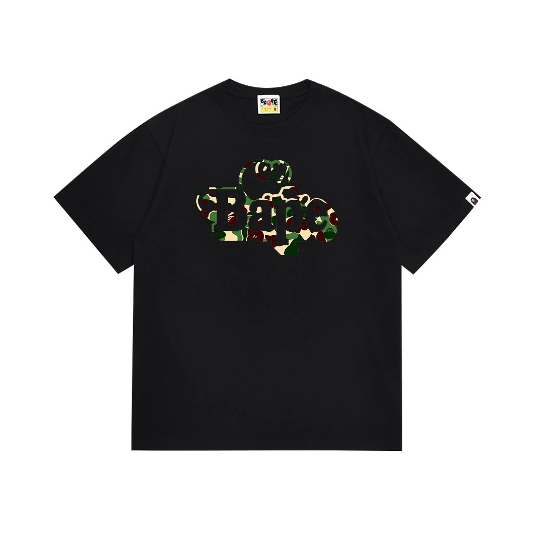 A Bathing Ape Holiday Gift Collage Black T-Shirt - 20
