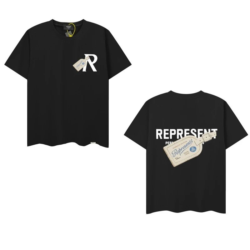 Represent Elegance in Motion T-Shirt Black - 8