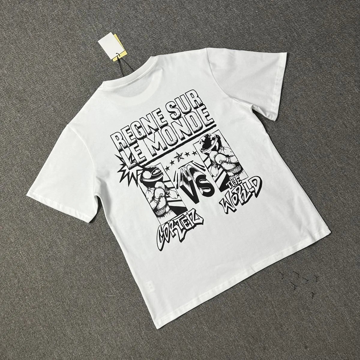 Design RTW Rules The World 2018 Graphic Print Black T-Shirt T-Shirts - 30