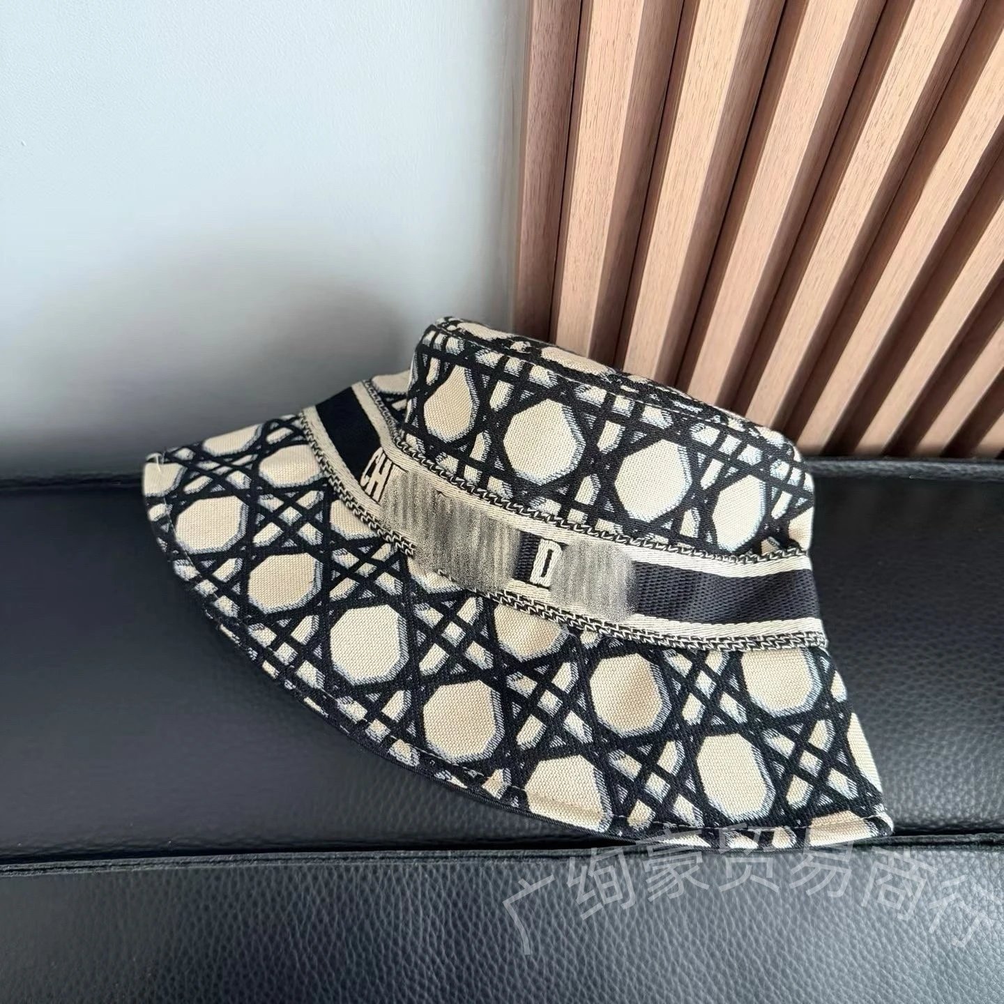 Dior Oblique Print Bucket Hat Gray - 5