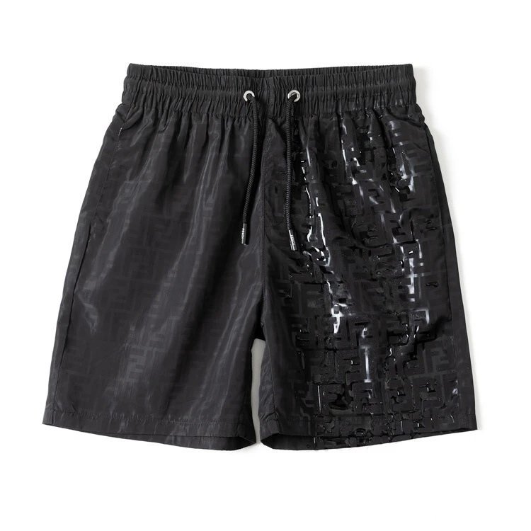 Unbranded Assorted Logo-Print Shorts — Black 3685