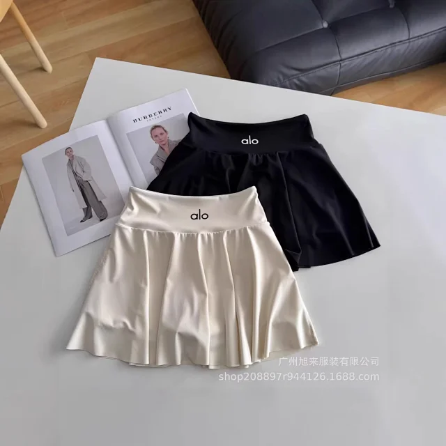 Alo Skirts High-Waisted Flared Sports Skirt product detail image 6