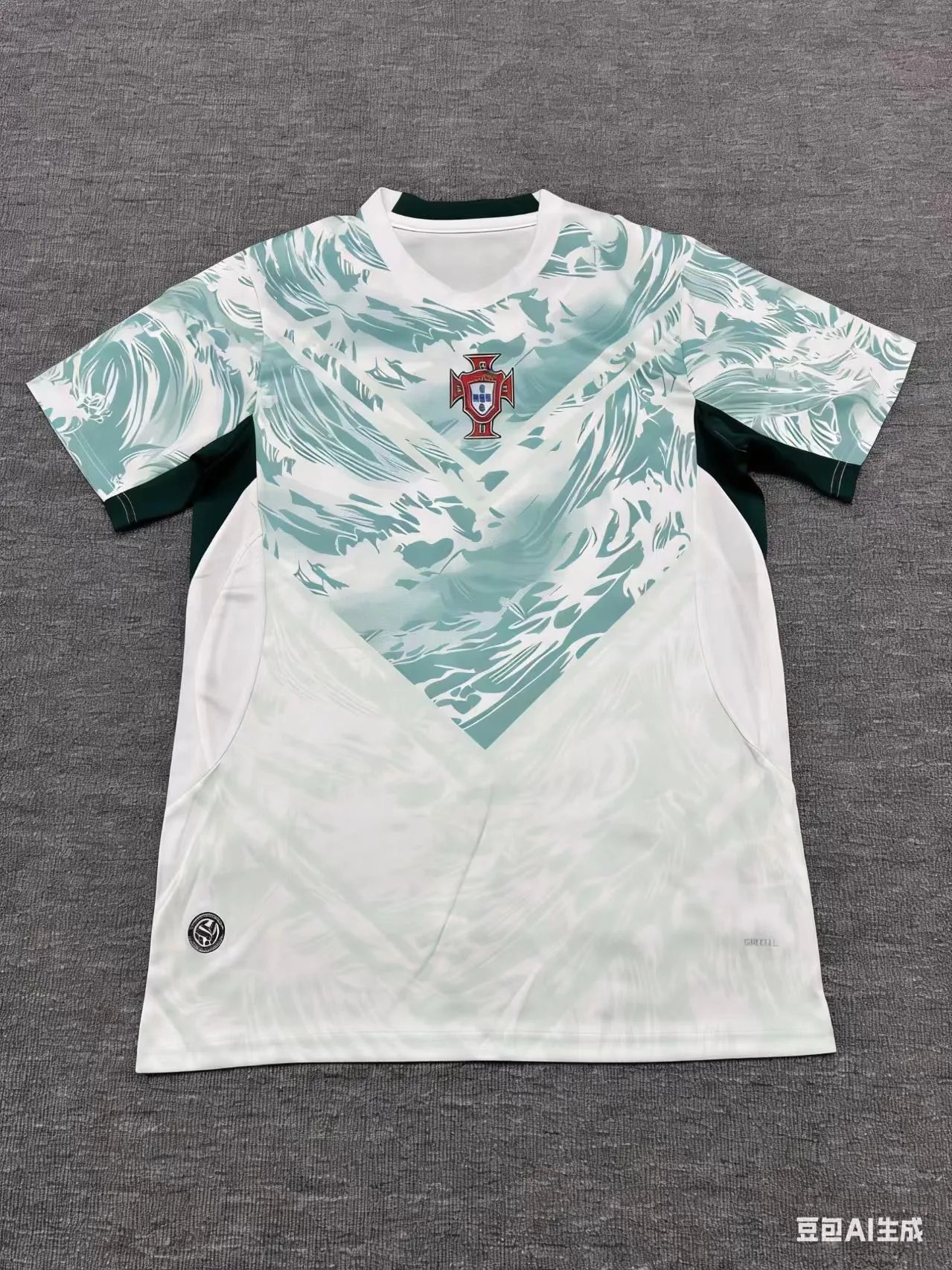 Design Mexico National Team Away Jersey Black Green White Jersey - 7