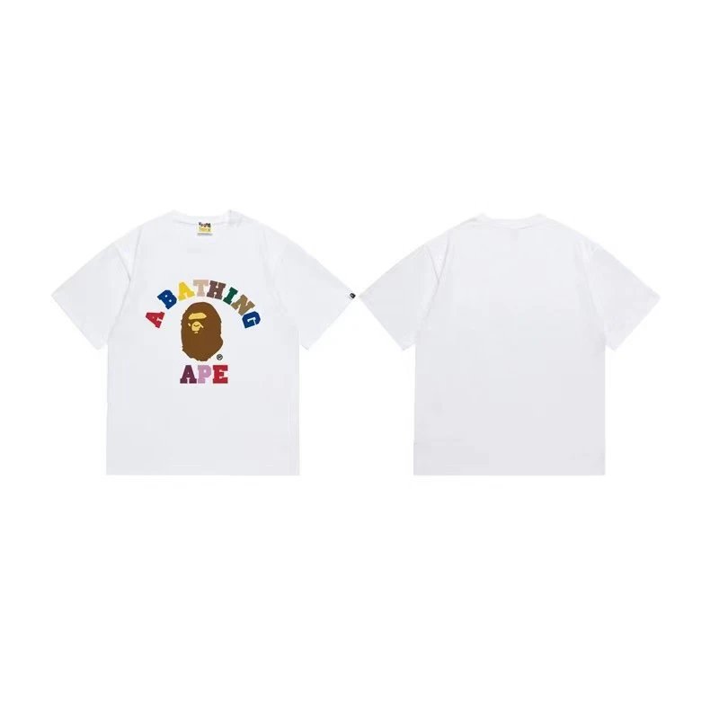 A Bathing Ape 31 Logo Graphic T-Shirt Black - 5