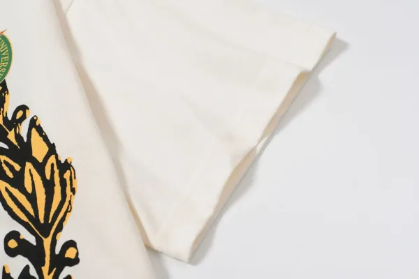 Rhude Harvard Crest White T-Shirt - 21