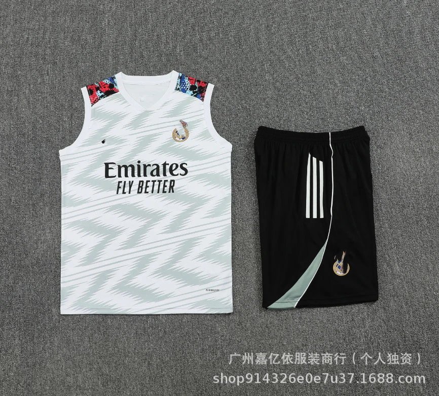 Design Coca-Cola x CyborgFit Cyberpunk Graphic Vest Top and Shorts Set Black / Blue Sets - 18