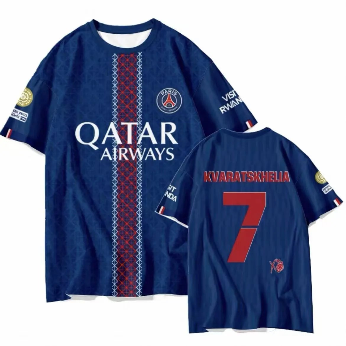 Paris Saint-Germain Marquinhos #5 Qatar Airways Home Jersey - 3