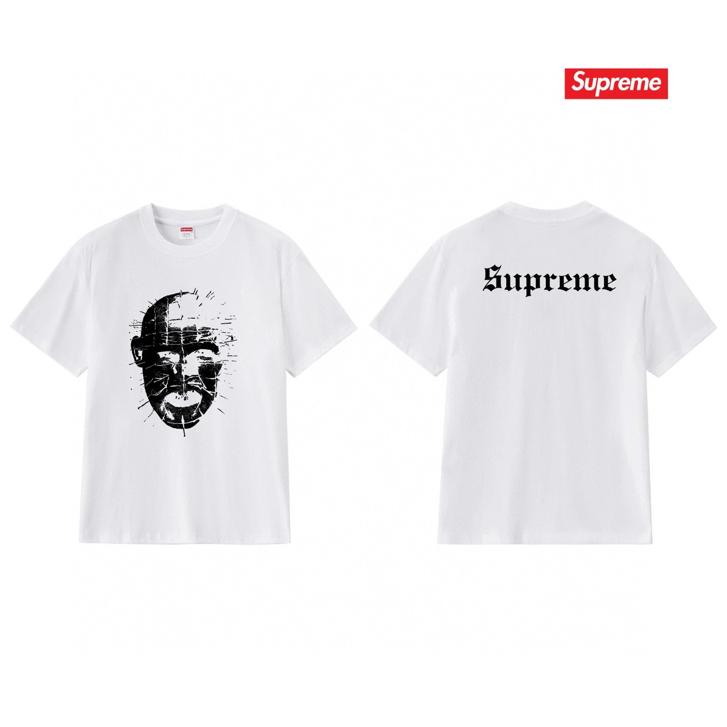 Supreme T-Shirts Graphic Print Short-Sleeve T-Shirt image 3