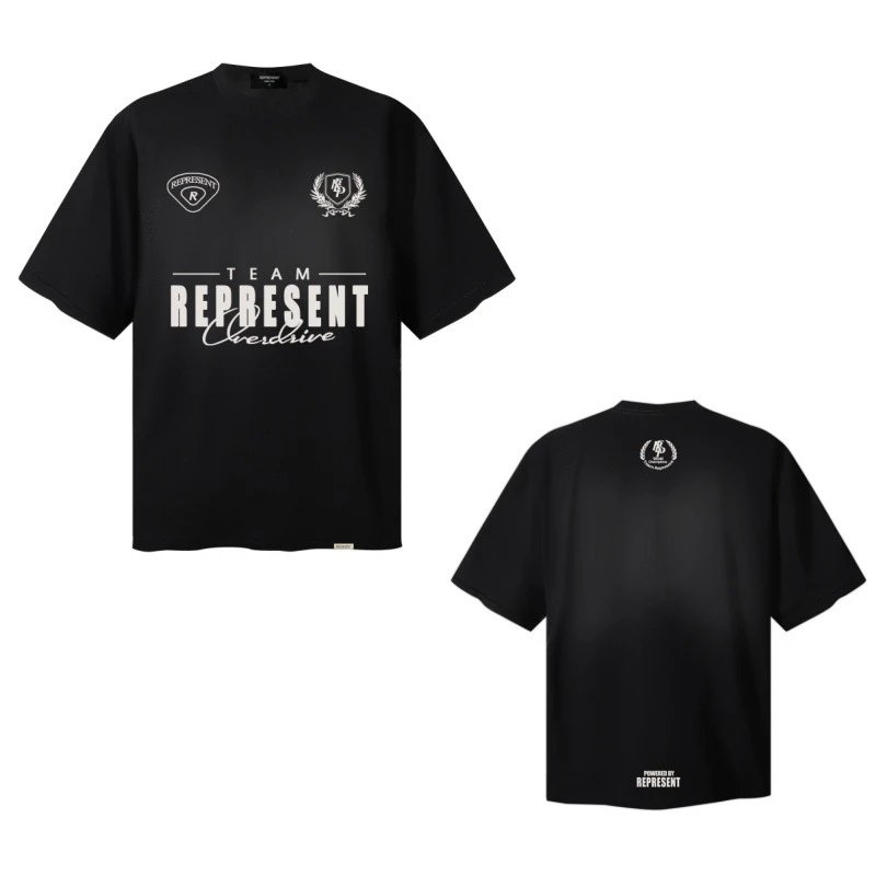 Represent Elegance in Motion T-Shirt Black - 33
