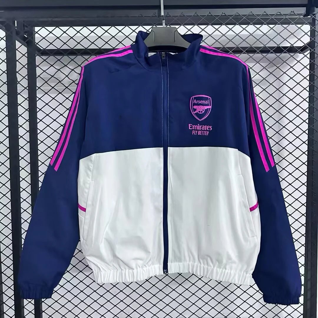Design Oasis Track Jacket Navy Blue Outerwear - 6