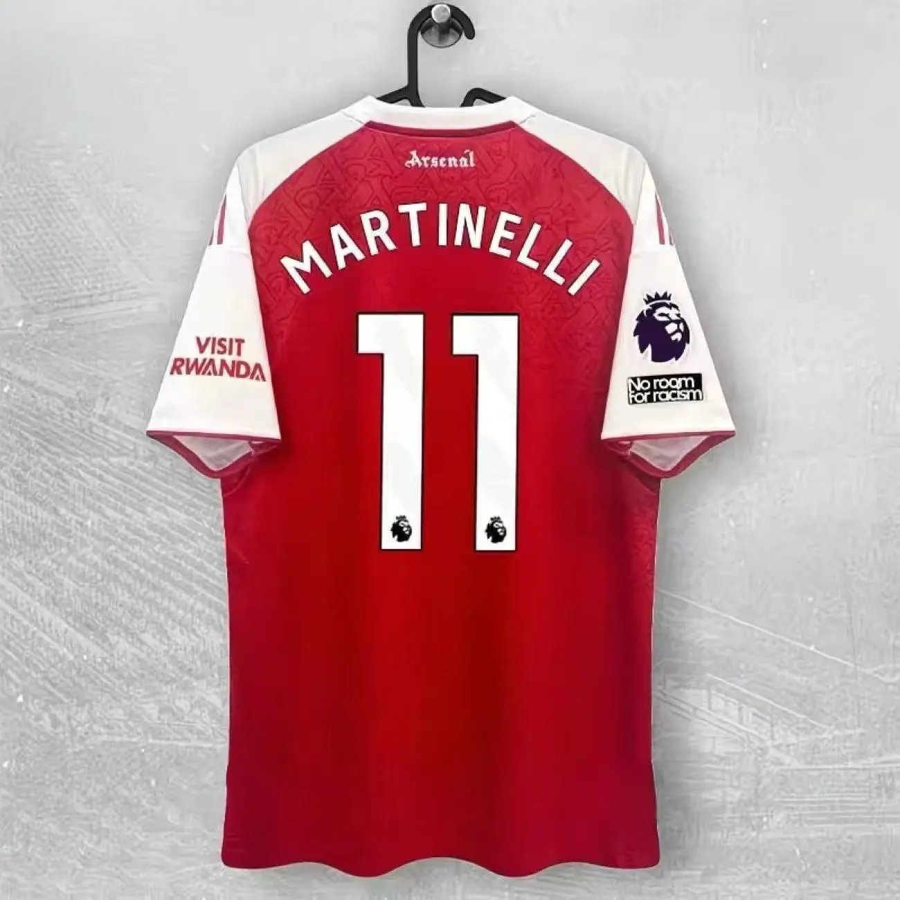 Arsenal FC Saliba #2 Home Jersey Red - 6
