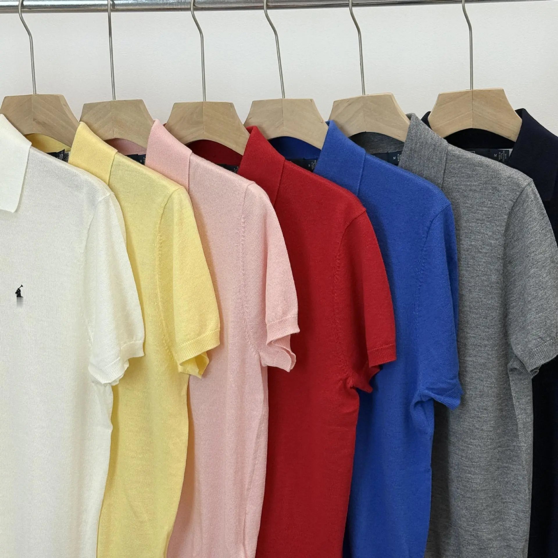 Polo Ralph Lauren Knit Polo Gray Polo Shirt - 4
