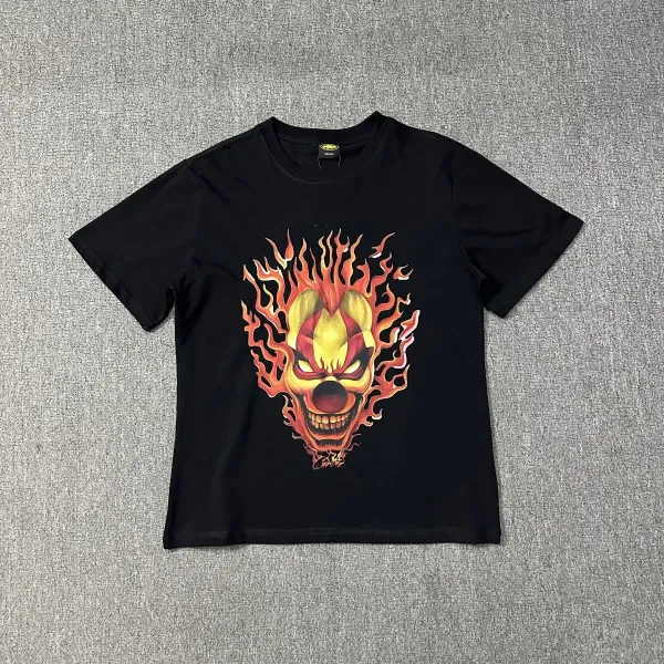 Corteiz Script Logo Black T-Shirt - 7