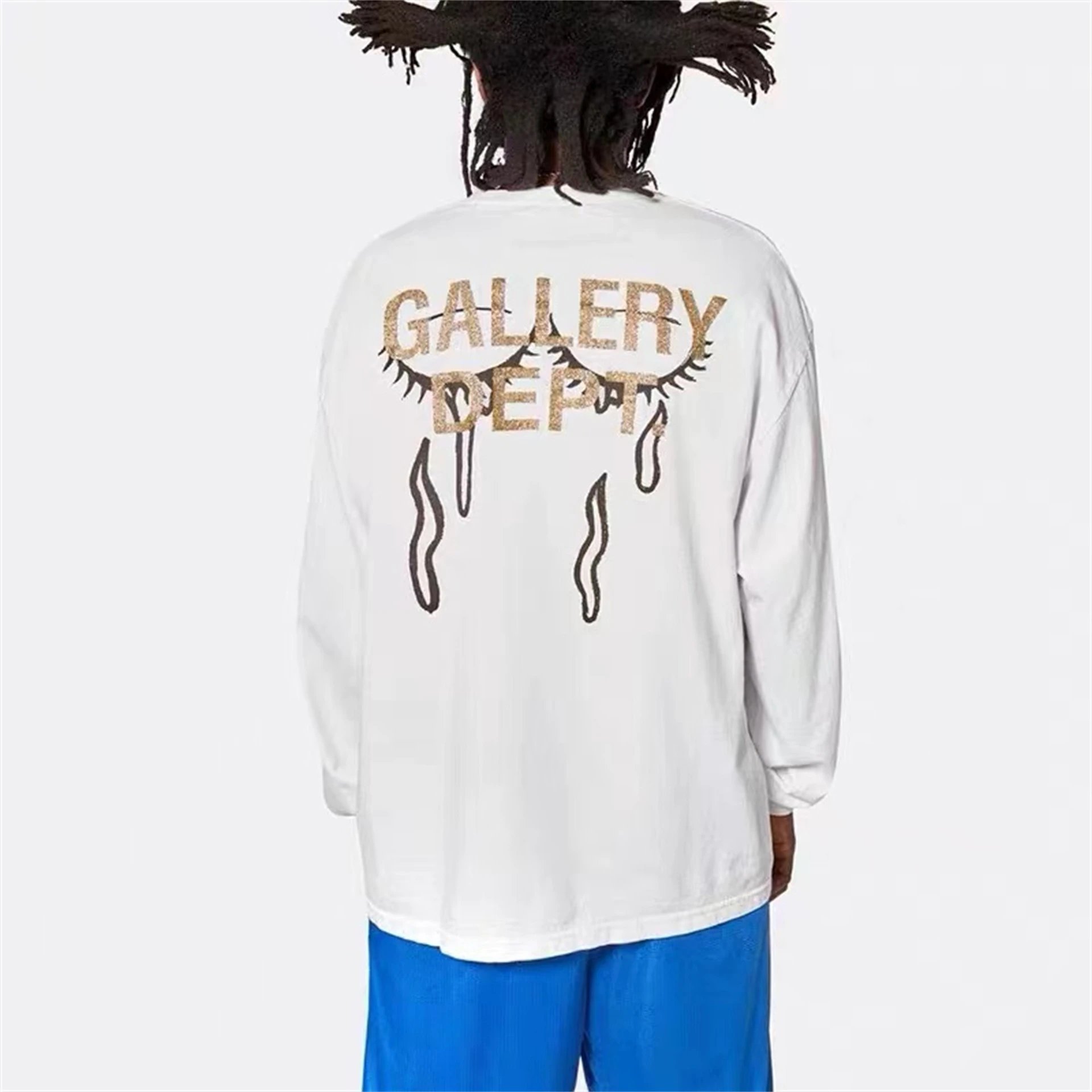 Gallery Dept. Hollywood Long Sleeve T-Shirt Black - 18