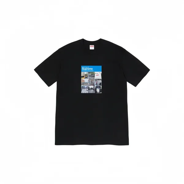 Supreme CAPTCHA T-Shirt Black - 1