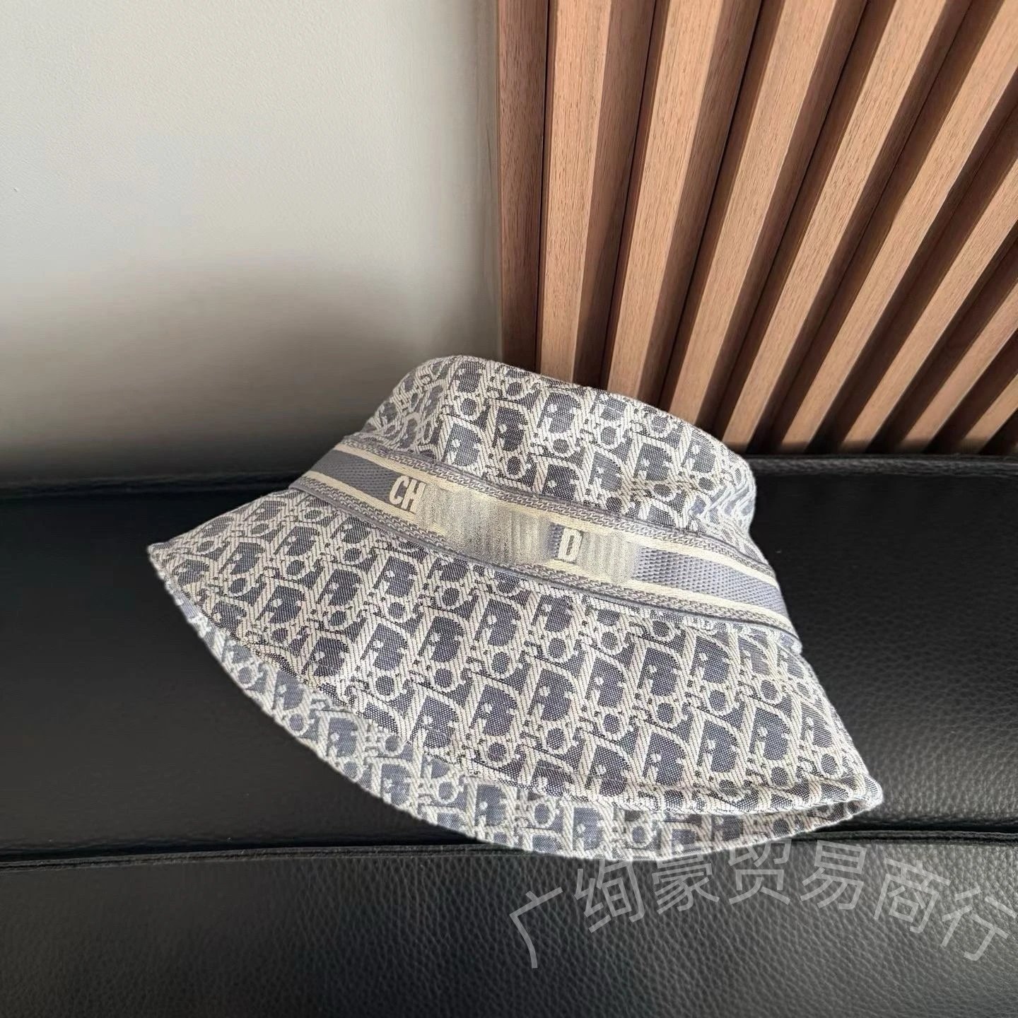 Dior Oblique Print Bucket Hat Gray - 6