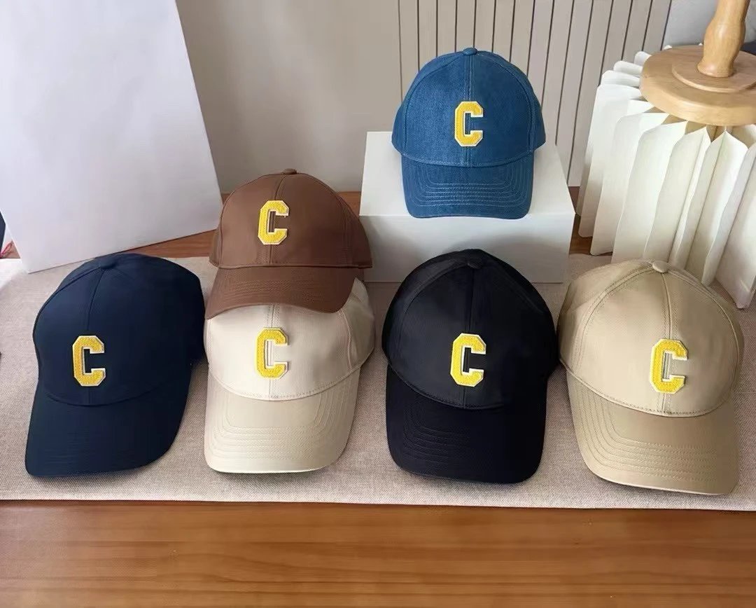 Champion C Logo Denim Baseball Cap Blue - 7