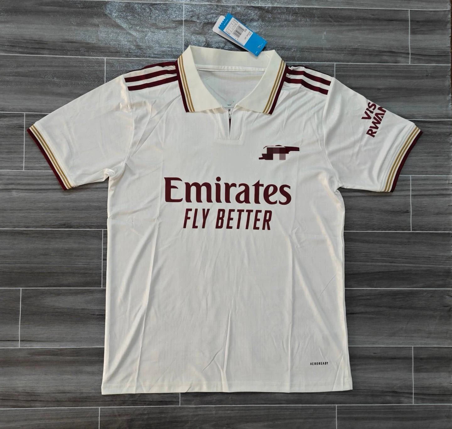 Macron Brighton & Hove Albion FC 2023-24 Away Jersey White and Lavender Stripe Jersey - 28