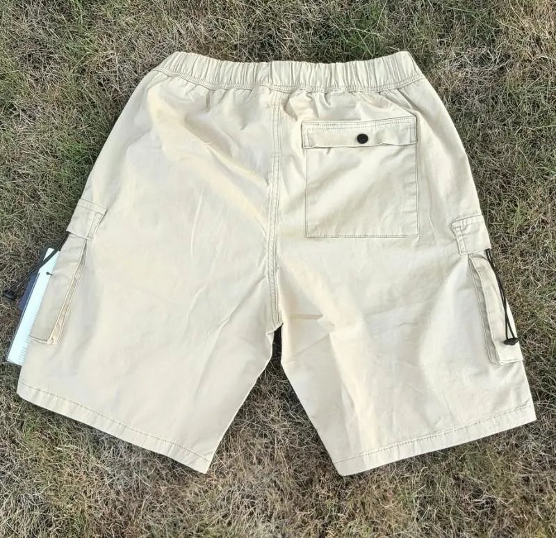 Stone Island Cargo Shorts Black - 5