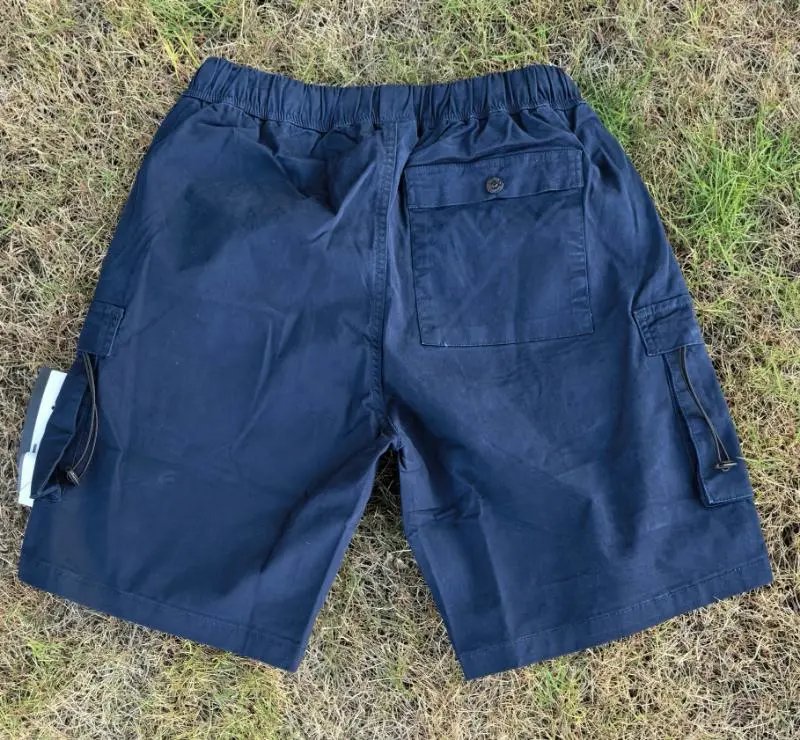 Stone Island Cargo Shorts Black - 9