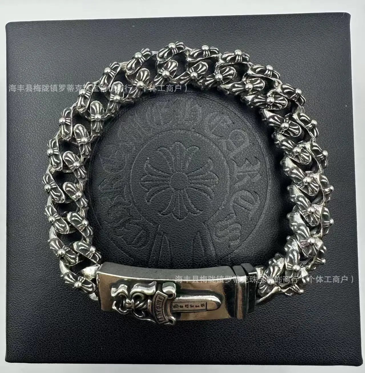 Design Chunky Link Chain Bracelet Gold Jewelry - 5