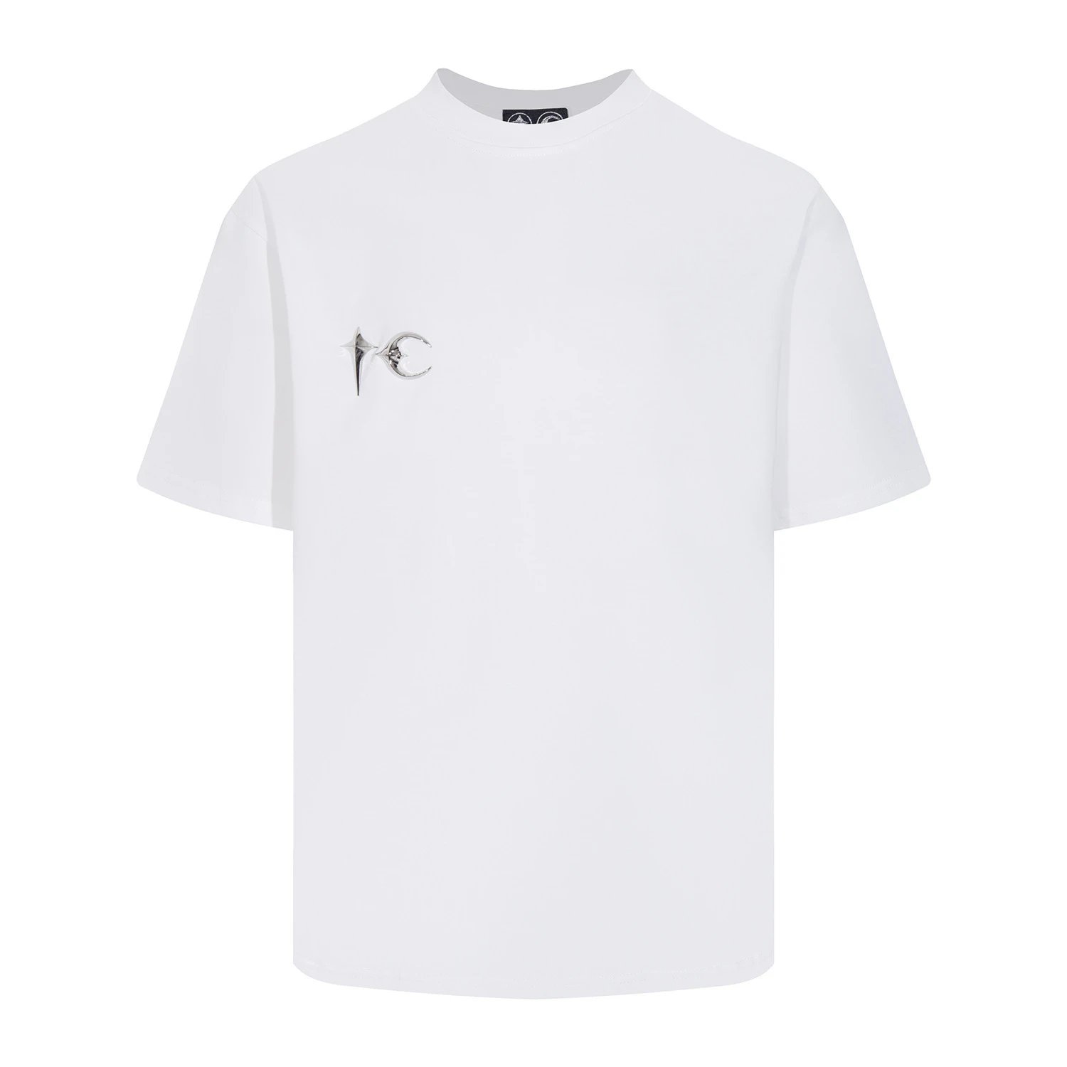 Design Deconstructed Seam T-Shirt White - 29