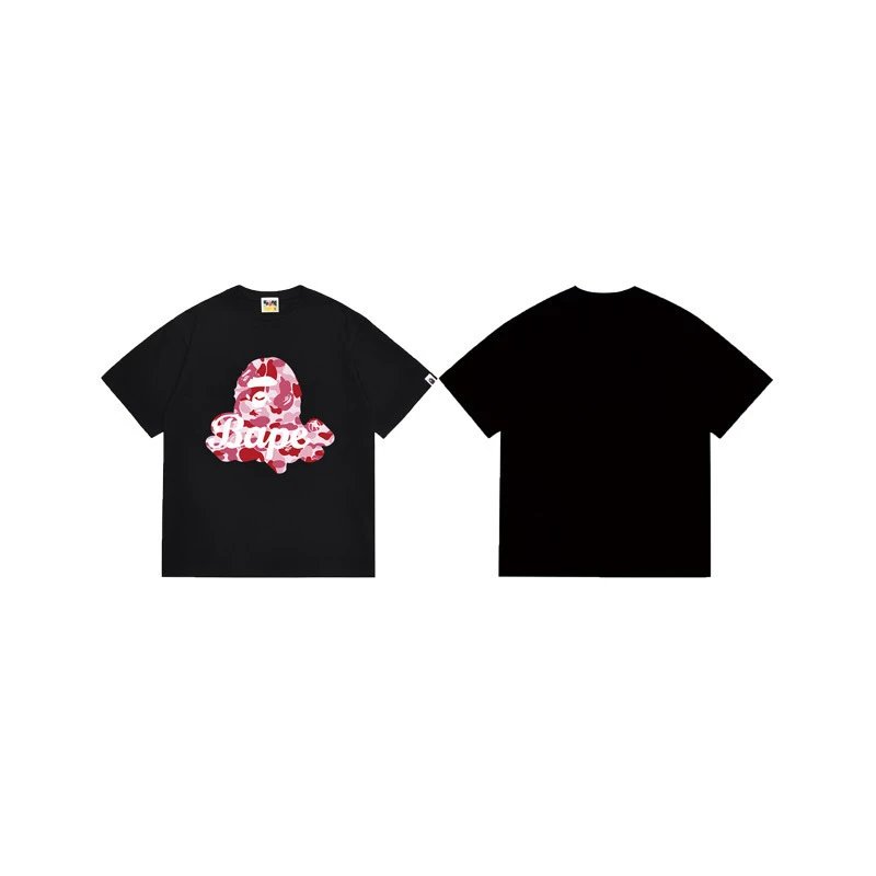 A Bathing Ape 31 Logo Graphic T-Shirt Black - 23