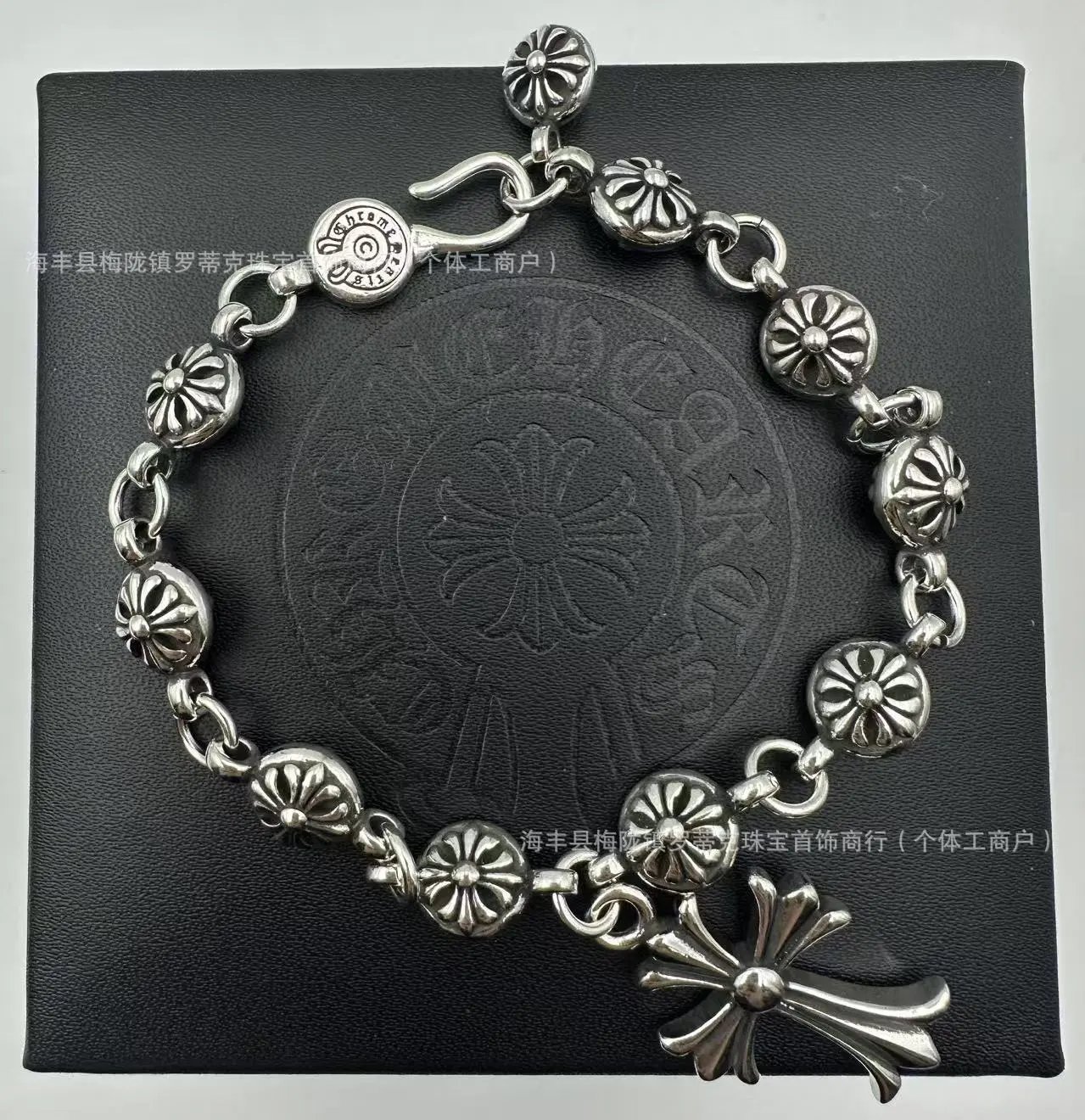 Design Chunky Link Chain Bracelet Gold Jewelry - 9