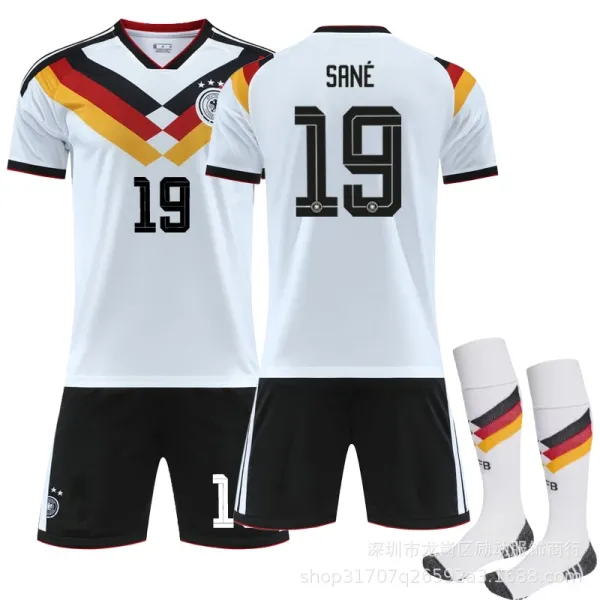 Design Germany National Team Inspired Soccer Jersey Set White / Black / Red / Yellow Sets - 1