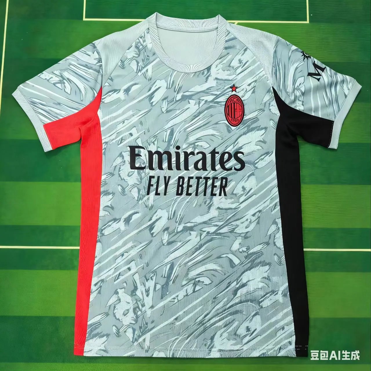 AC Milan Third Jersey Yellow with Emirates Sponsorship - 18
