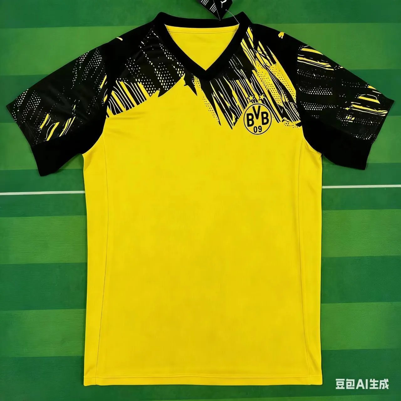 AC Milan Third Jersey Yellow with Emirates Sponsorship - 9