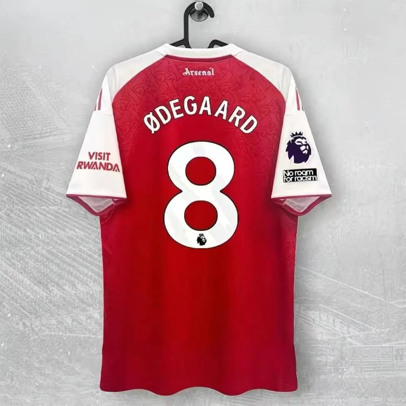 Arsenal FC Saliba #2 Home Jersey Red - 4