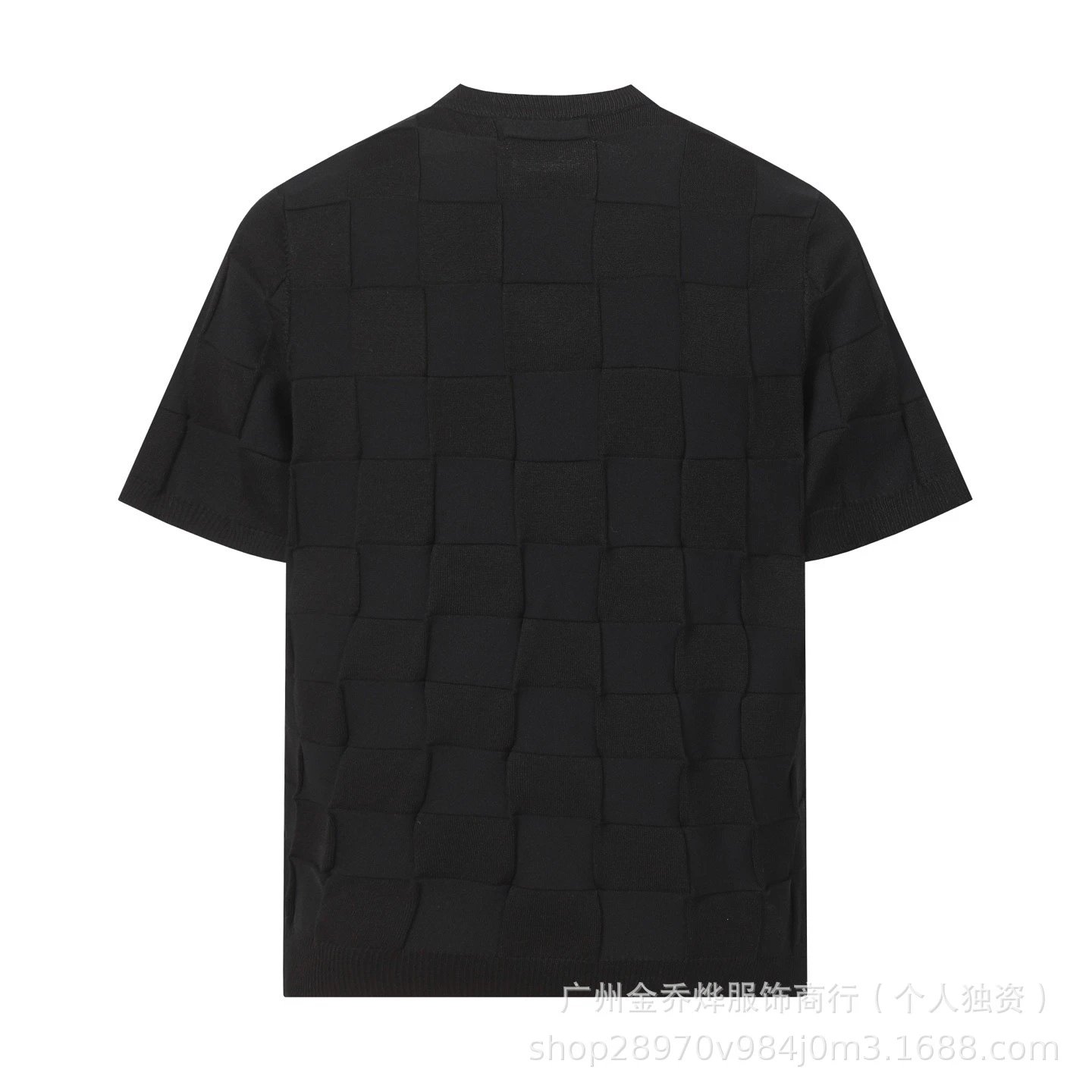 Louis Vuitton Checkerboard Knit T-Shirt White - 28