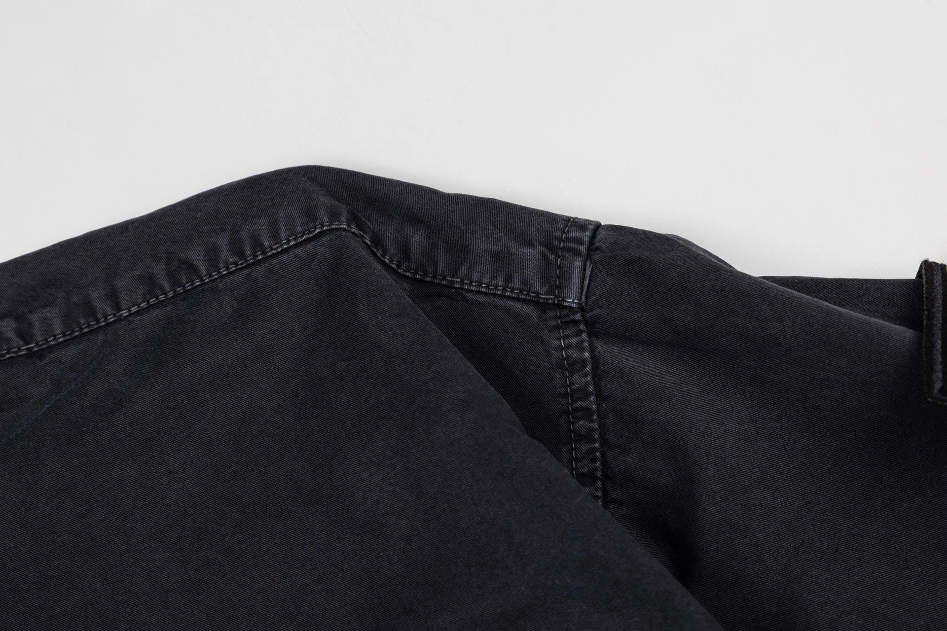 Stone Island Short-Sleeve Oversized Shirt Gray Tops Shirt - 20