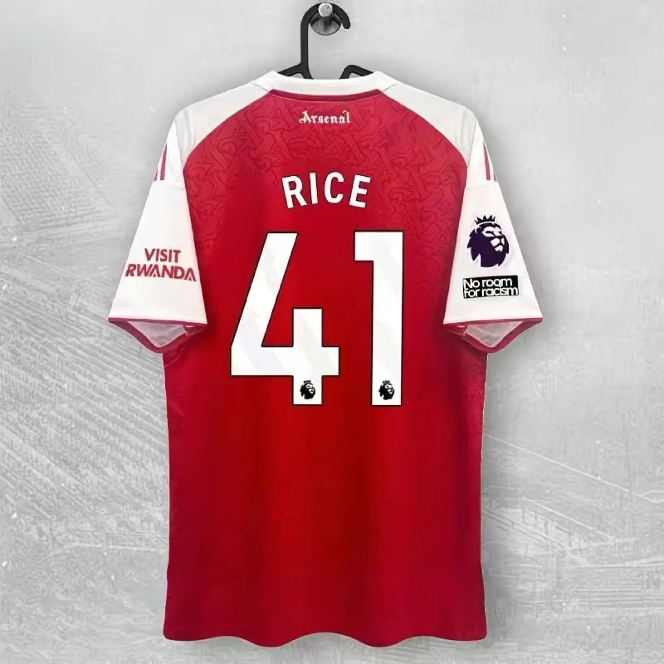 Arsenal FC Saliba #2 Home Jersey Red - 13
