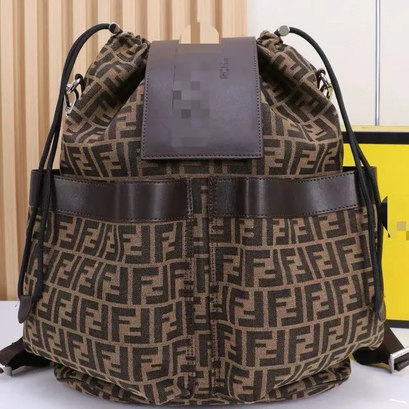 Fendi Zucca Canvas Mini Backpack Brown - 5