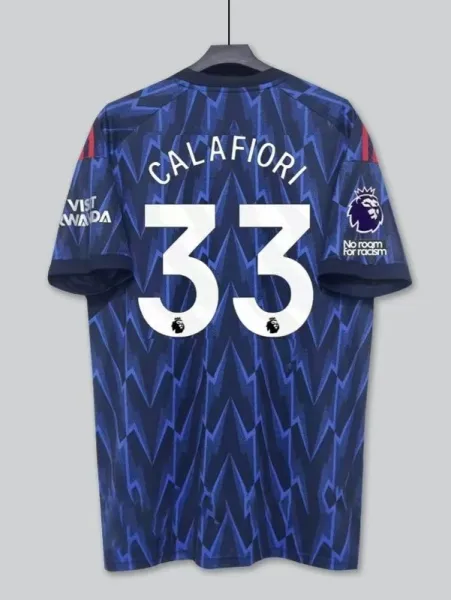 Manchester United 2021-22 Third Jersey Zubimendi #36 Blue - 9