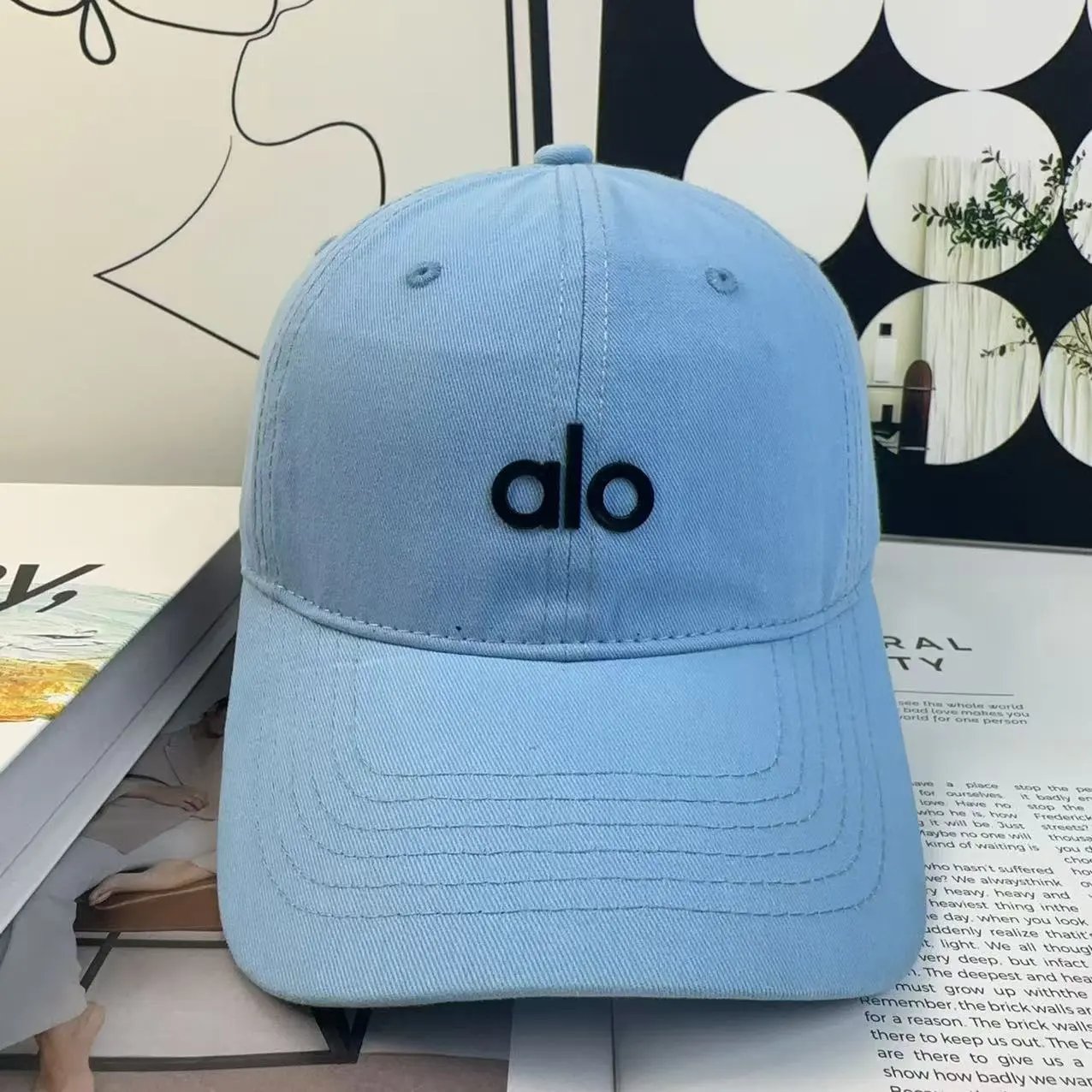 Alo Baseball Cap White - 15