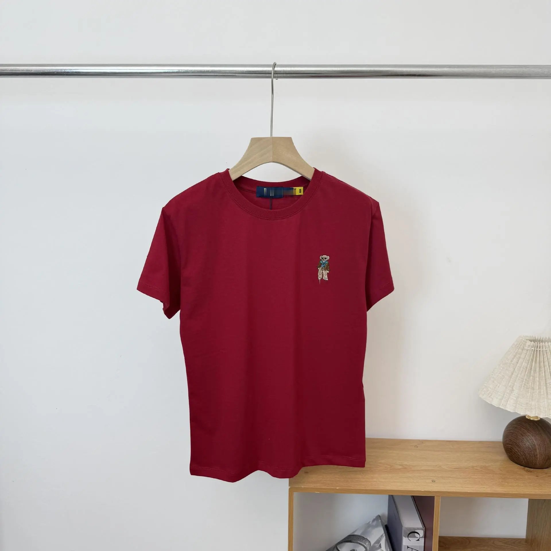 Design Embroidered Character White T-Shirt - 10