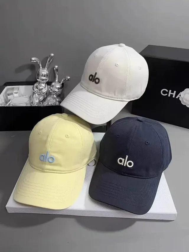 Alo Hats Embroidered Logo Baseball Cap product detail image 4