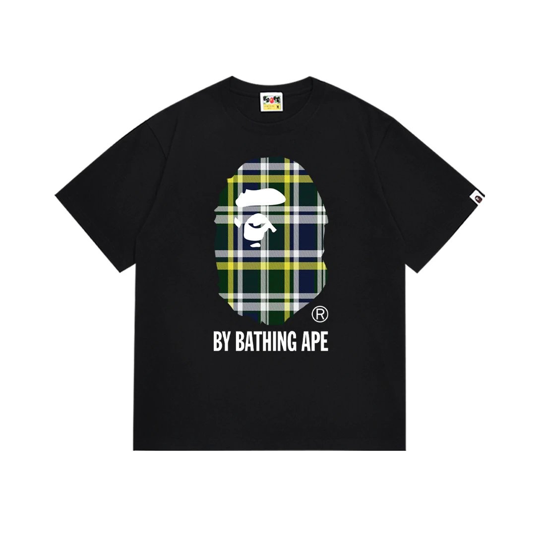 A Bathing Ape Busy Works Circle Logo Black T-Shirt - 18