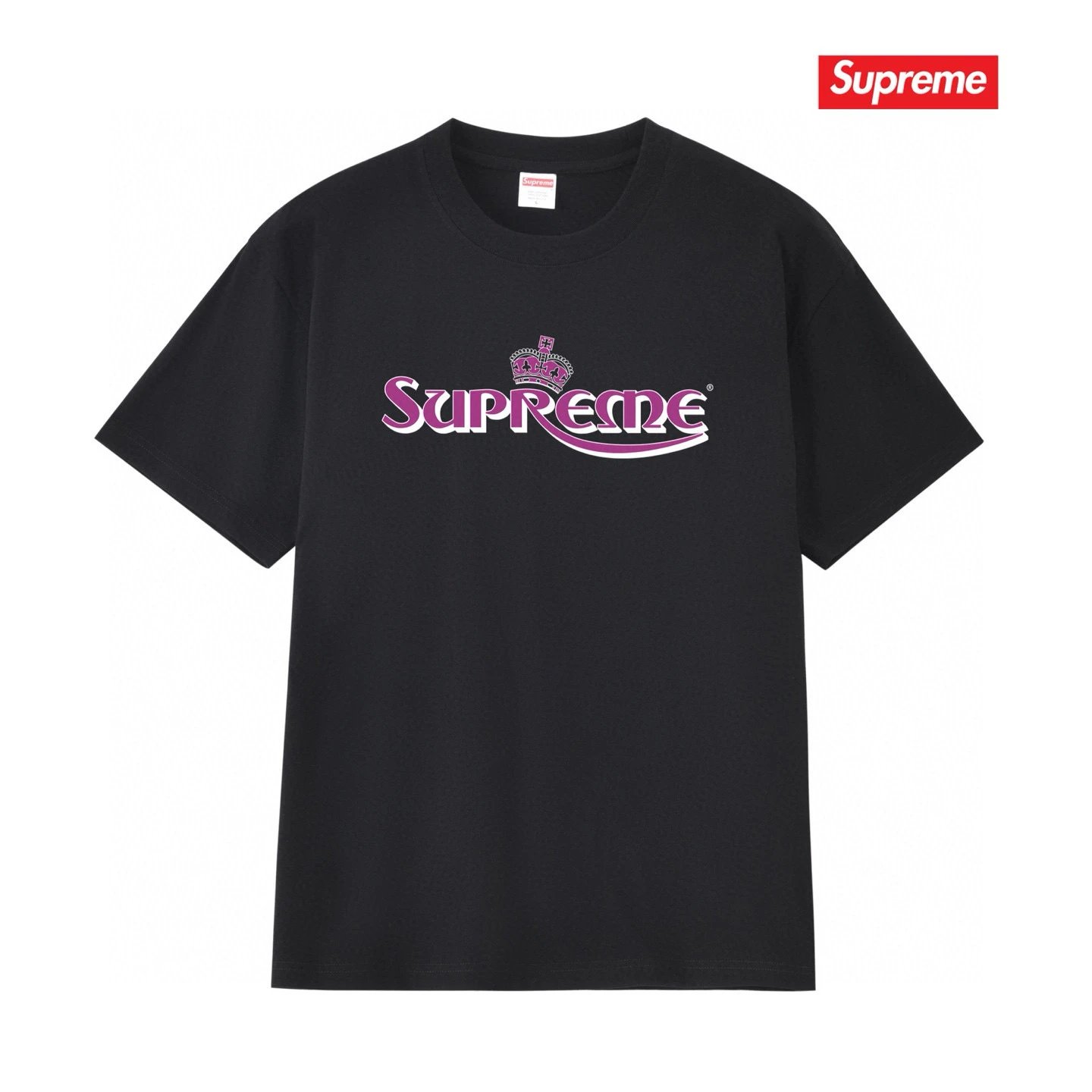 Supreme T-Shirts Graphic Print Short-Sleeve T-Shirt image 5
