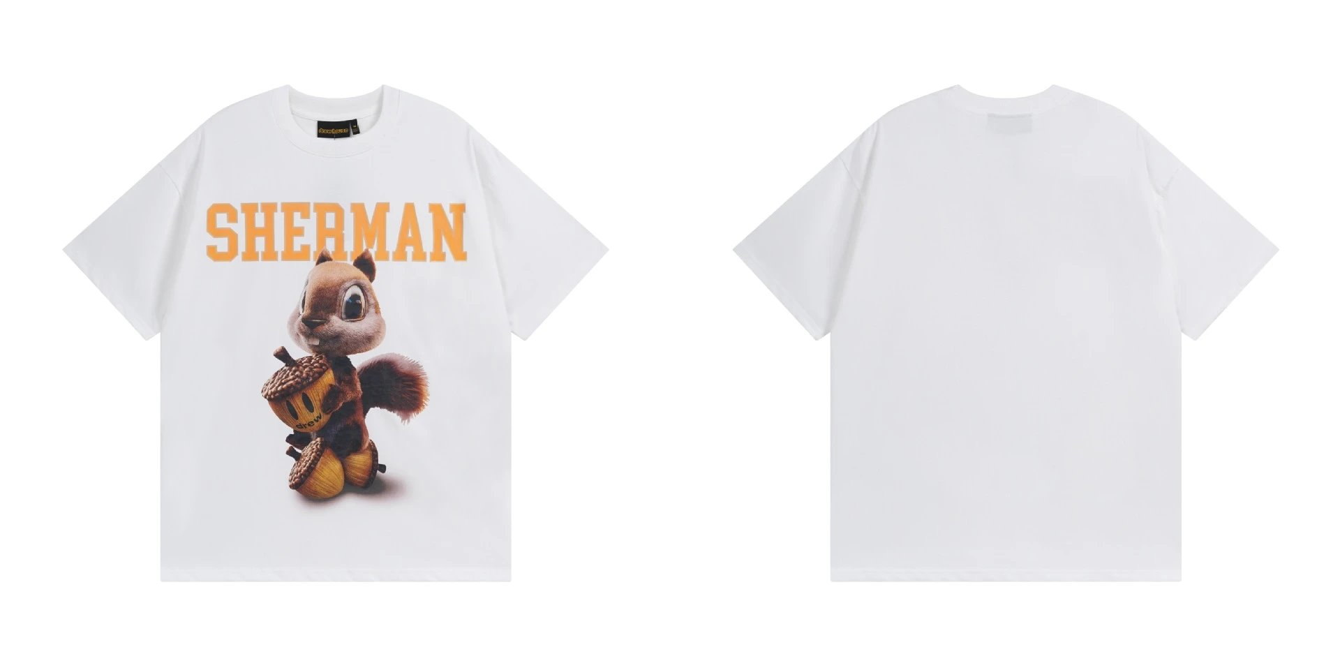 Drew House Sherman Squirrel Black T-Shirt - 29