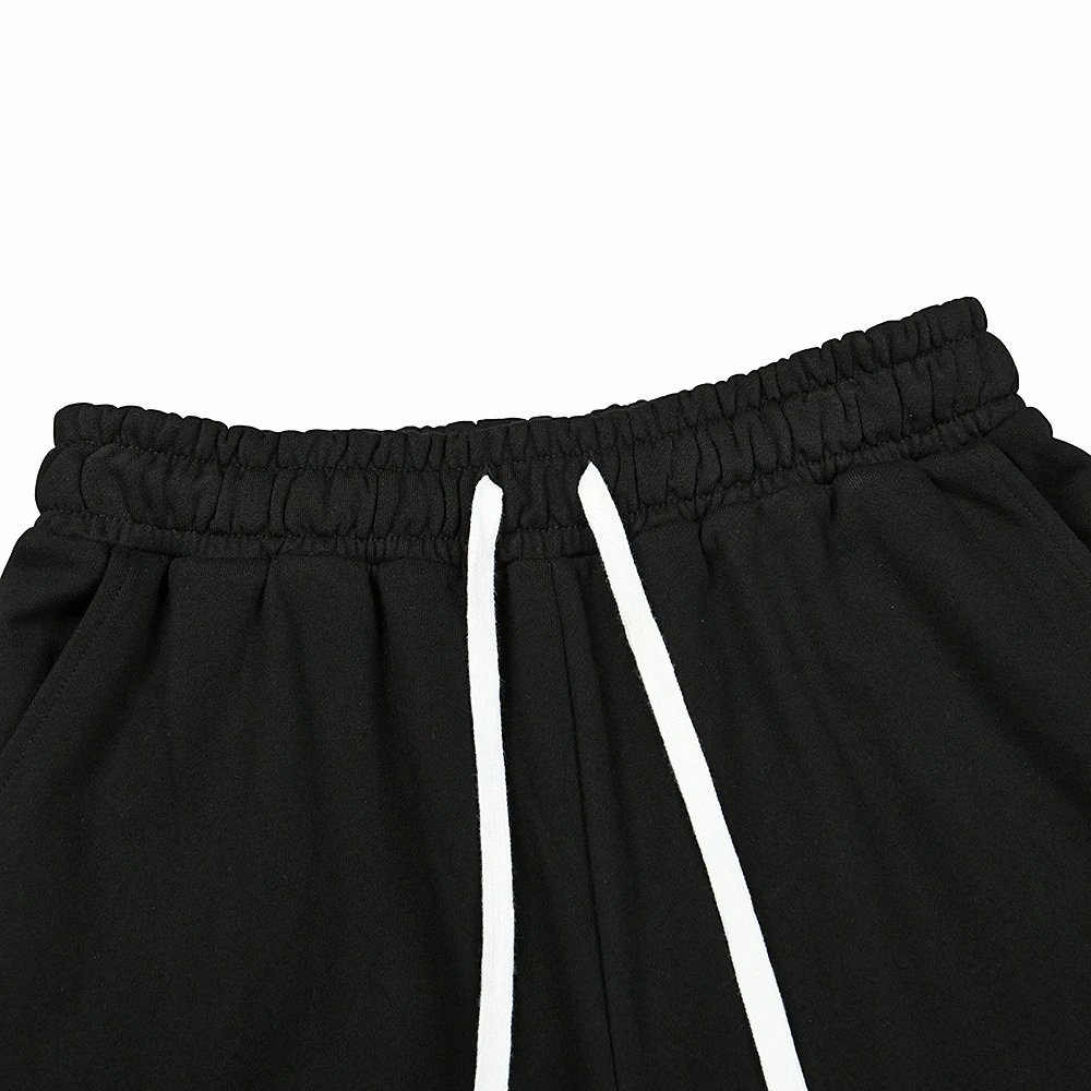 Off-White Zippered Drawstring Shorts Gray - 13