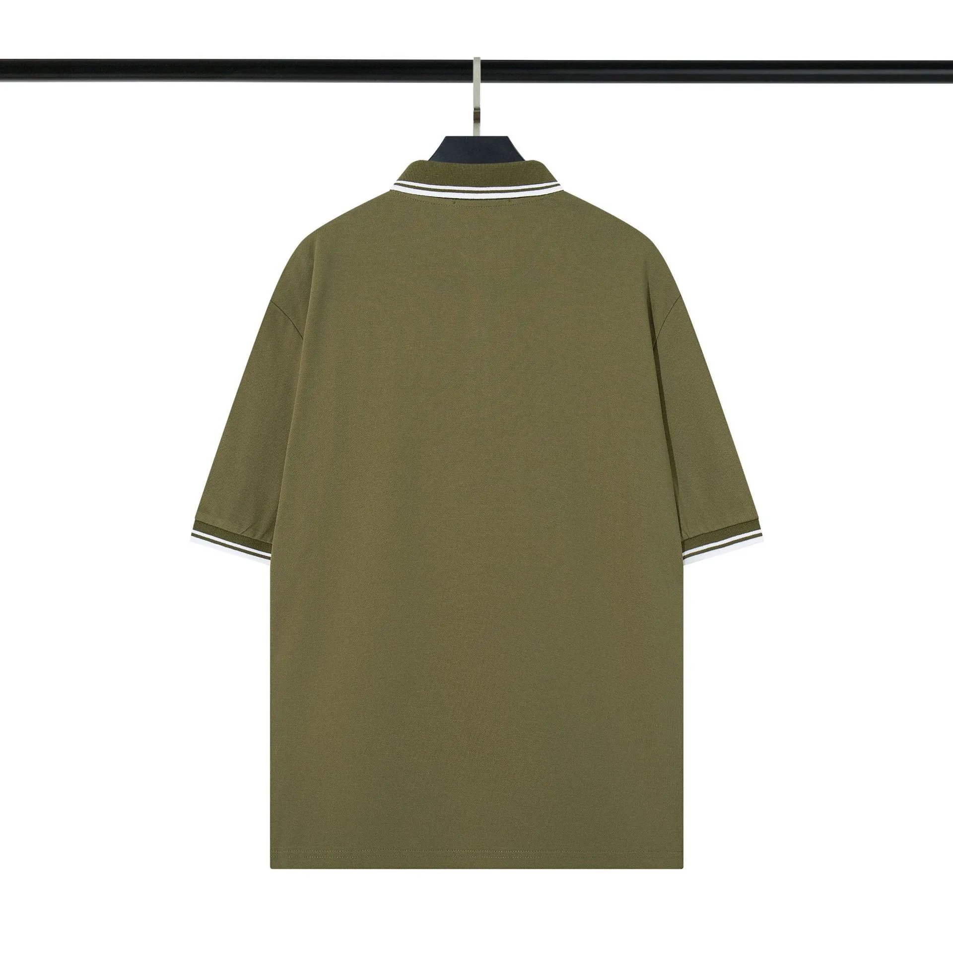 Design Polo Shirt Navy Piqué with Square Logo Patch - 10