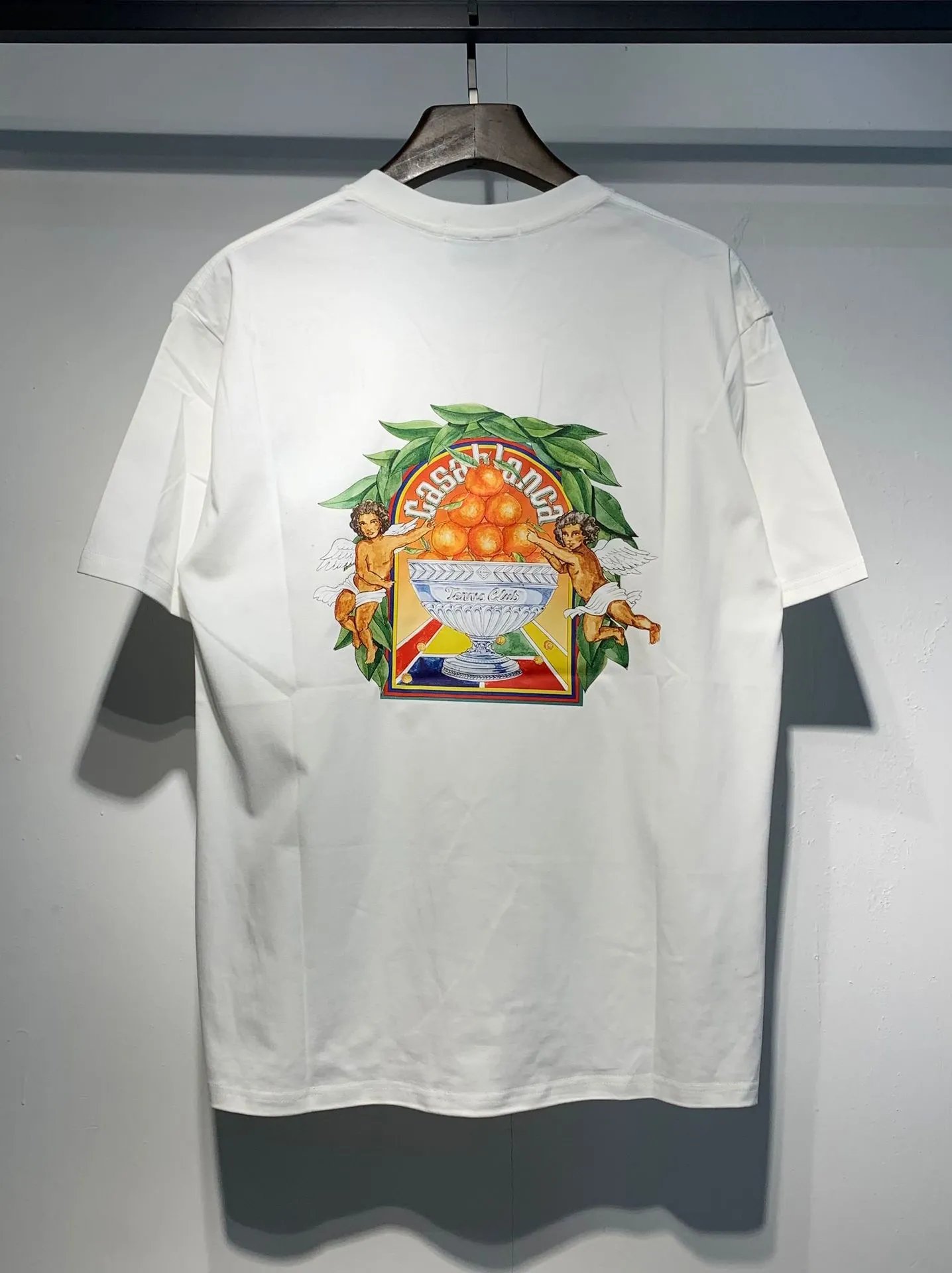 Casa Équipement Sportif Graphic Print White T-Shirt - 22