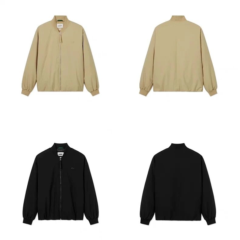 Lacoste Harrington Jacket Beige Outerwear - 6