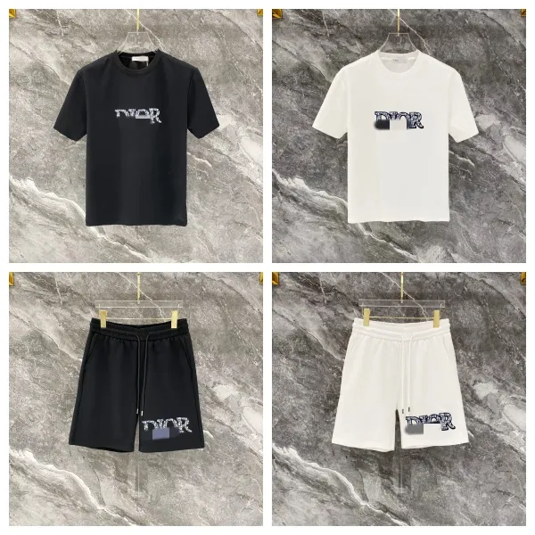 Versace All-Over Logo Marble Print Gray and Gold T-Shirt and Shorts Set - 4